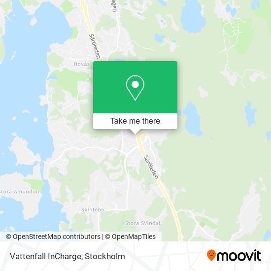 Vattenfall InCharge map