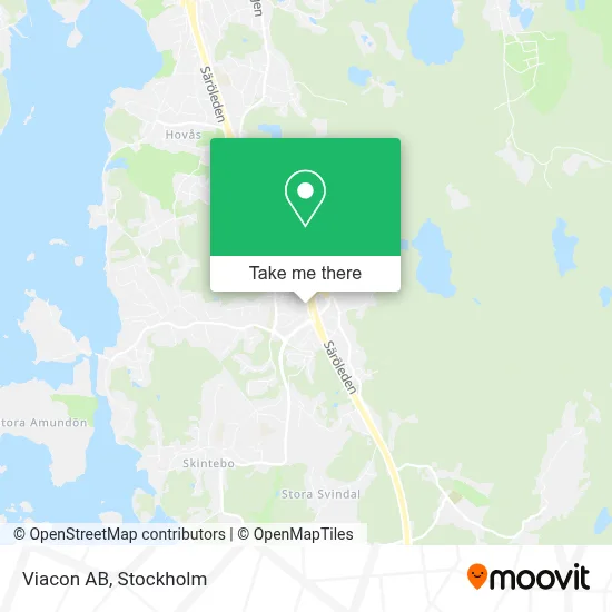 Viacon AB map