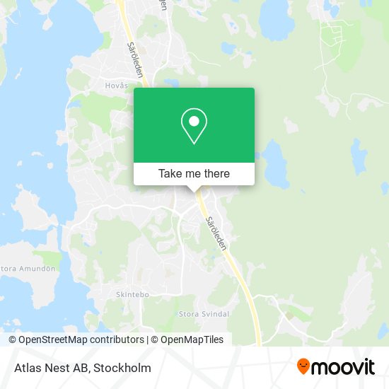 Atlas Nest AB map