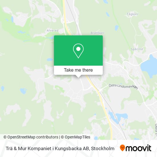 Trä & Mur Kompaniet i Kungsbacka AB map