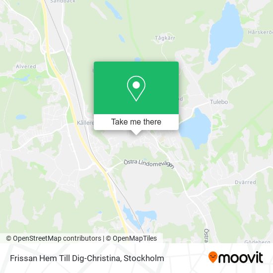 Frissan Hem Till Dig-Christina map