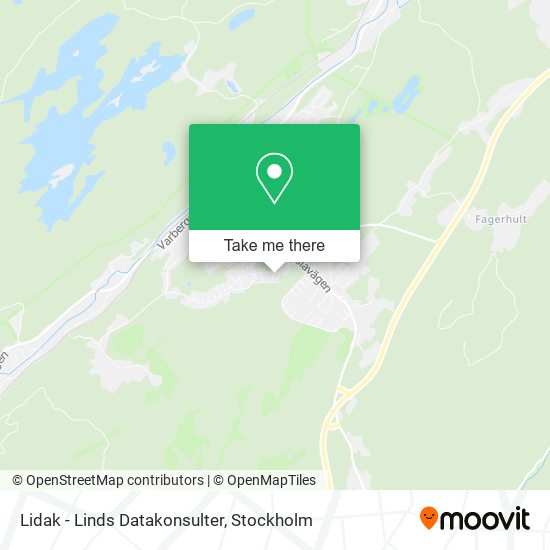 Lidak - Linds Datakonsulter map