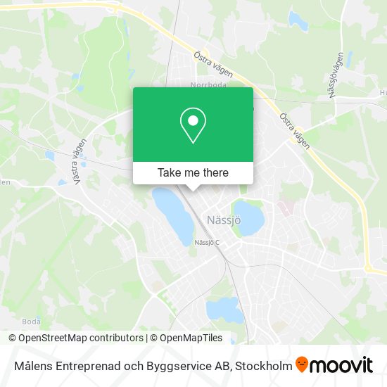 Målens Entreprenad och Byggservice AB map
