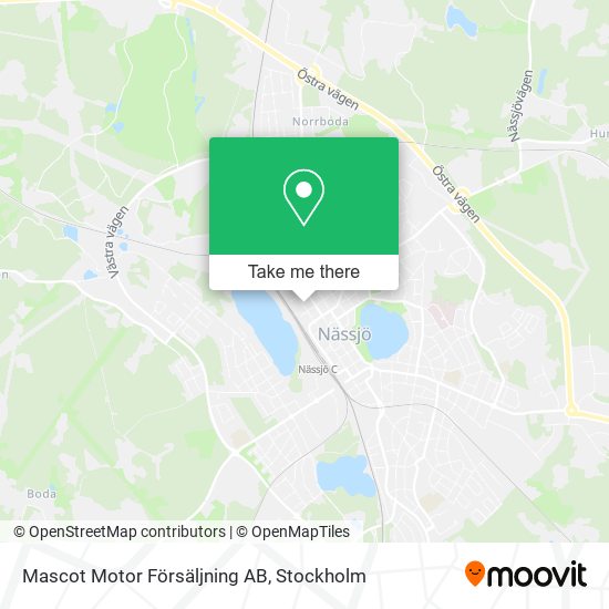 Mascot Motor Försäljning AB map