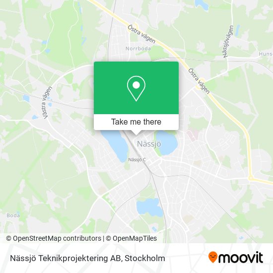 Nässjö Teknikprojektering AB map