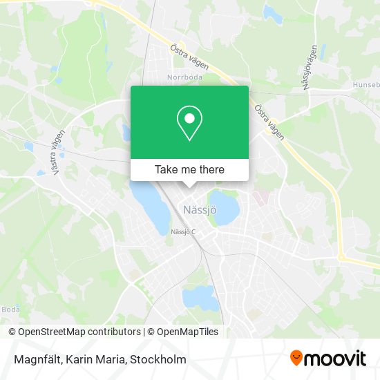 Magnfält, Karin Maria map