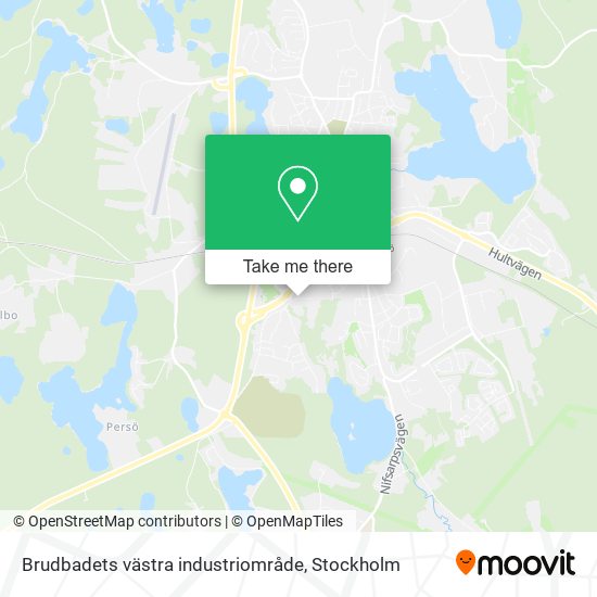 Brudbadets västra industriområde map