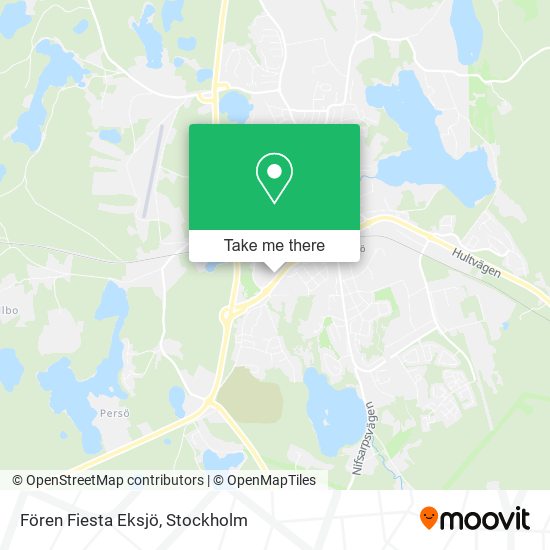 Fören Fiesta Eksjö map
