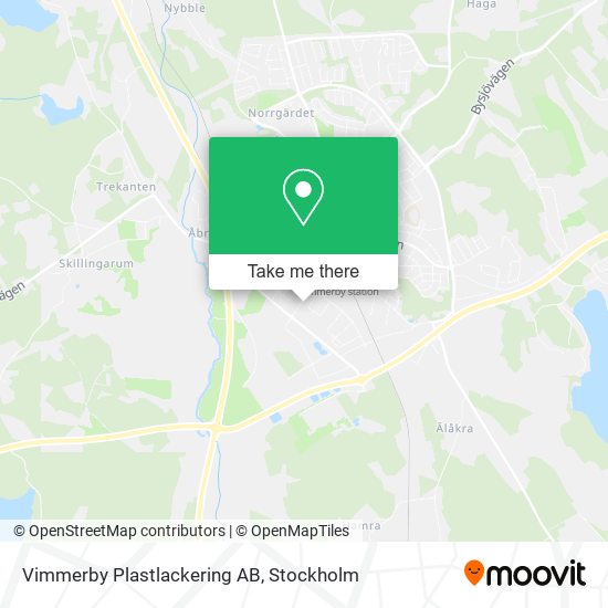 Vimmerby Plastlackering AB map