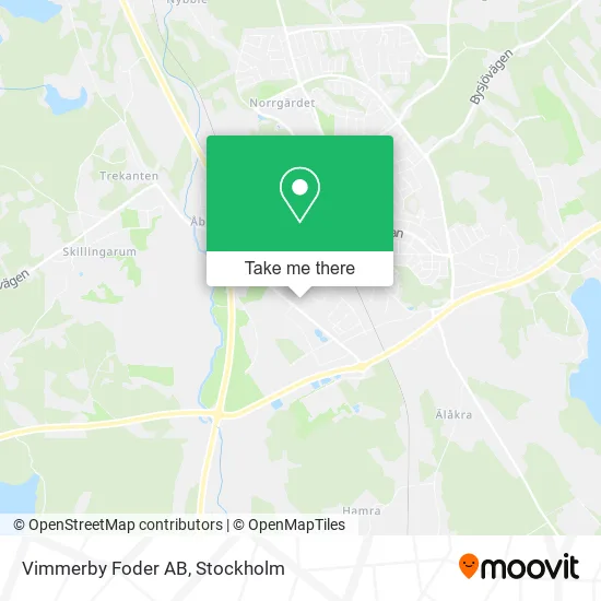 Vimmerby Foder AB map
