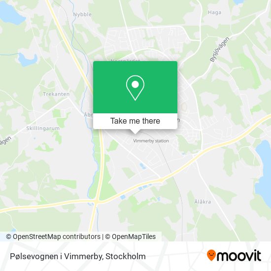 Pølsevognen i Vimmerby map