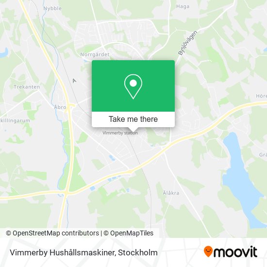 Vimmerby Hushållsmaskiner map