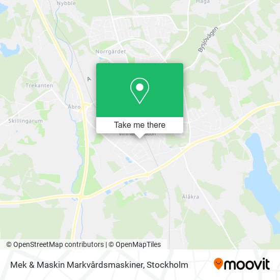 Mek & Maskin Markvårdsmaskiner map