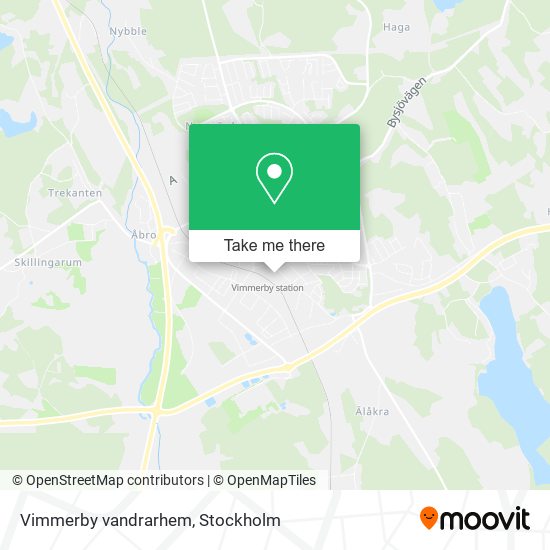 Vimmerby vandrarhem map