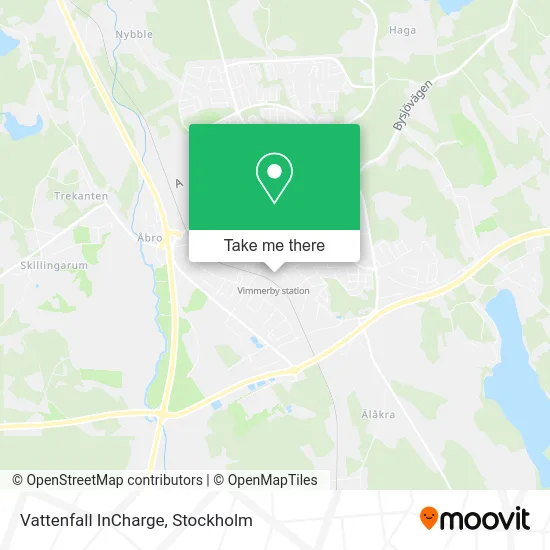 Vattenfall InCharge map