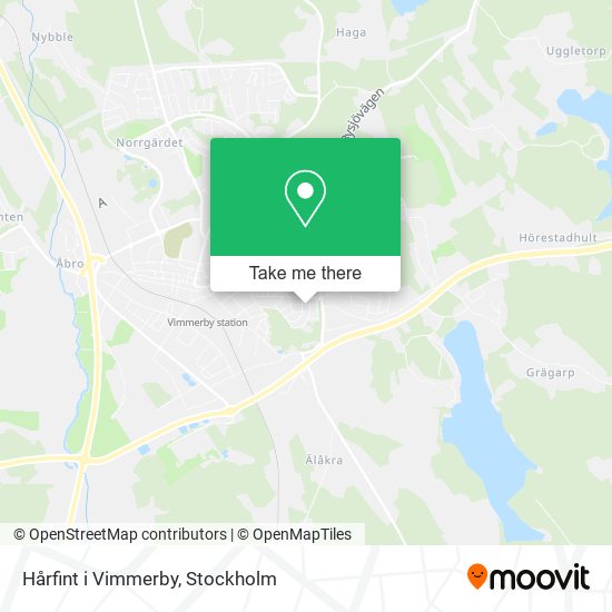 Hårfint i Vimmerby map