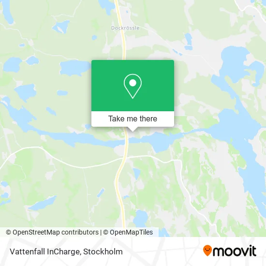 Vattenfall InCharge map