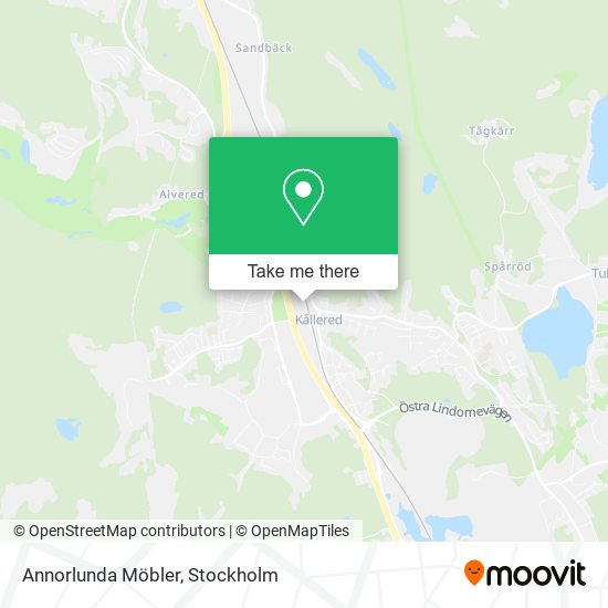 Annorlunda Möbler map