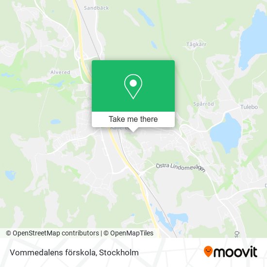 Vommedalens förskola map