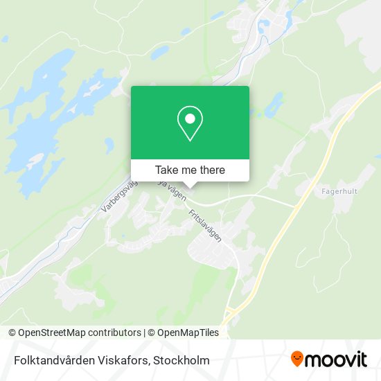 Folktandvården Viskafors map