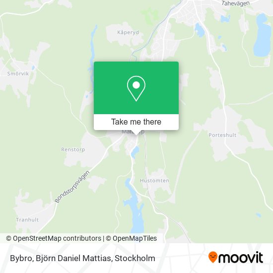 Bybro, Björn Daniel Mattias map