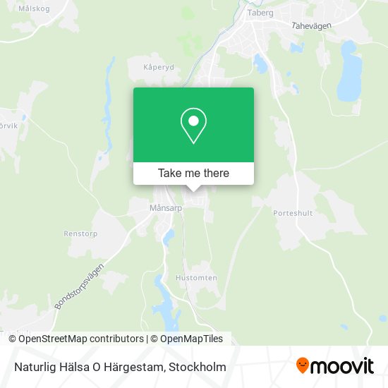 Naturlig Hälsa O Härgestam map