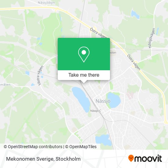 Mekonomen Sverige map