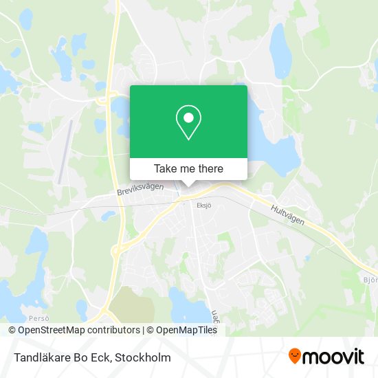 Tandläkare Bo Eck map