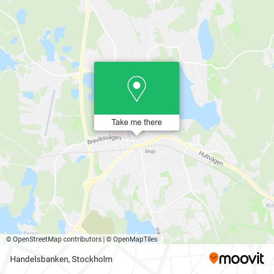 Handelsbanken map