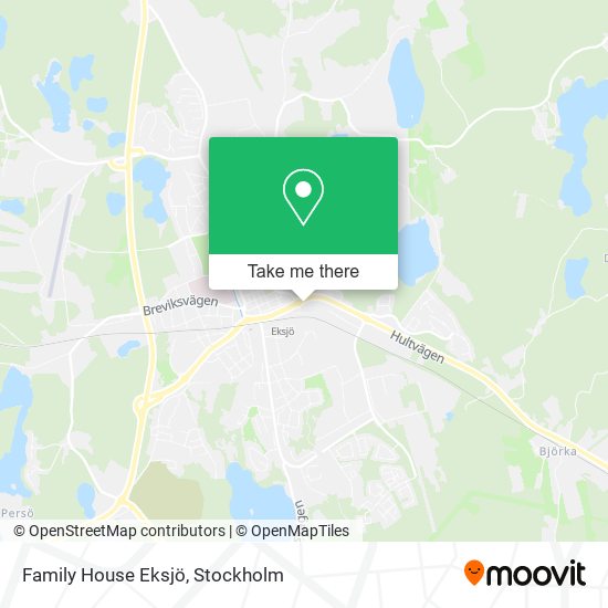 Family House Eksjö map
