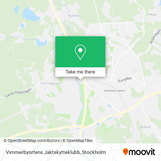 Vimmerbyortens Jaktskytteklubb map