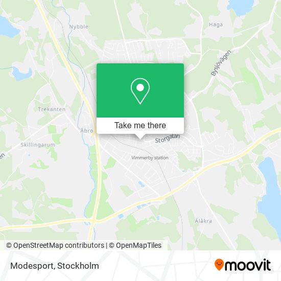 Modesport map