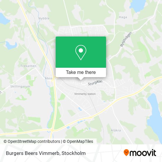 Burgers Beers Vimmerb map