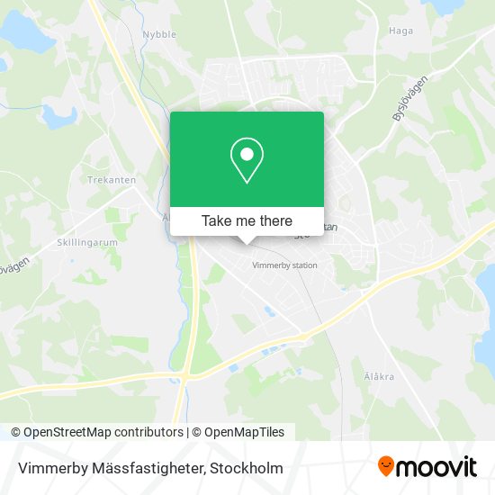 Vimmerby Mässfastigheter map