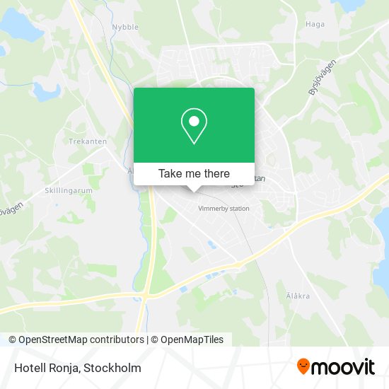 Hotell Ronja map