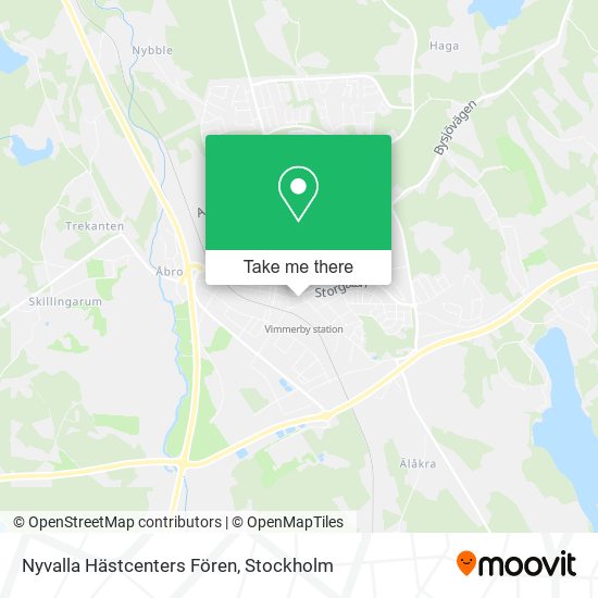 Nyvalla Hästcenters Fören map