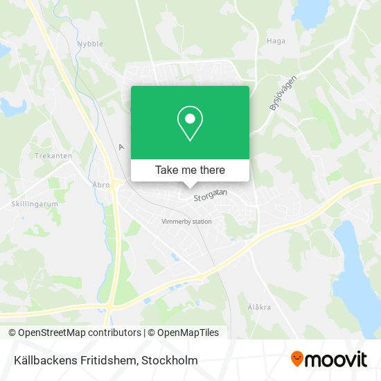 Källbackens Fritidshem map