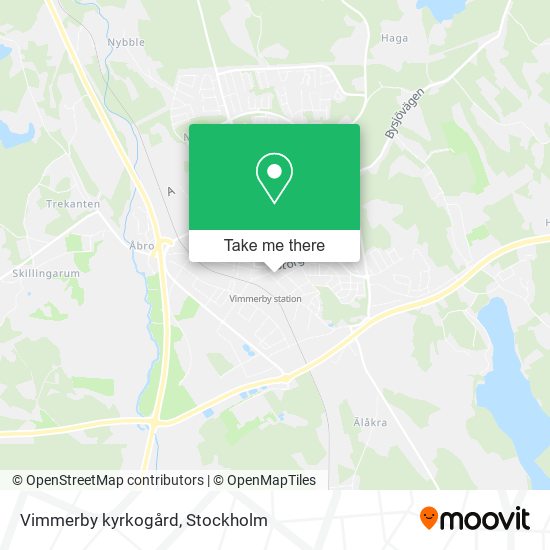 Vimmerby kyrkogård map