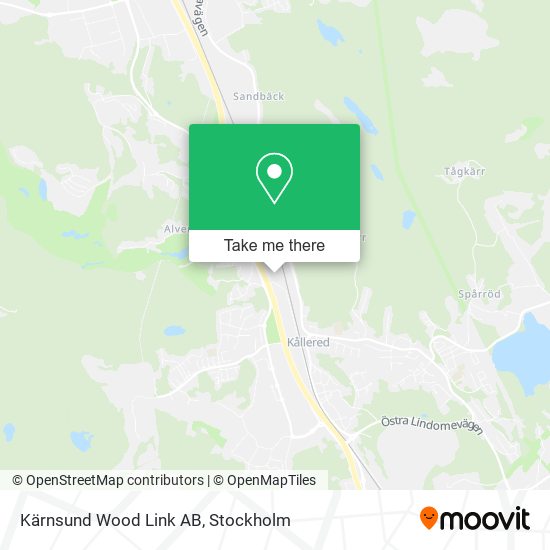 Kärnsund Wood Link AB map