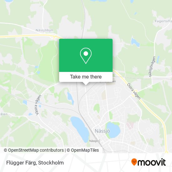 Flügger Färg map