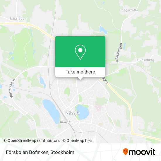 Förskolan Bofinken map