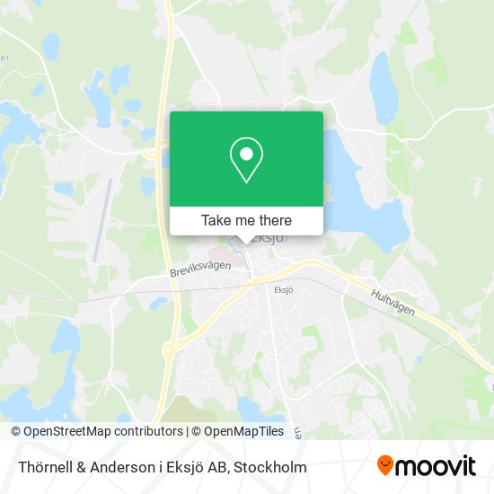 Thörnell & Anderson i Eksjö AB map