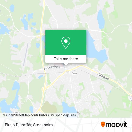 Eksjö Djuraffär map