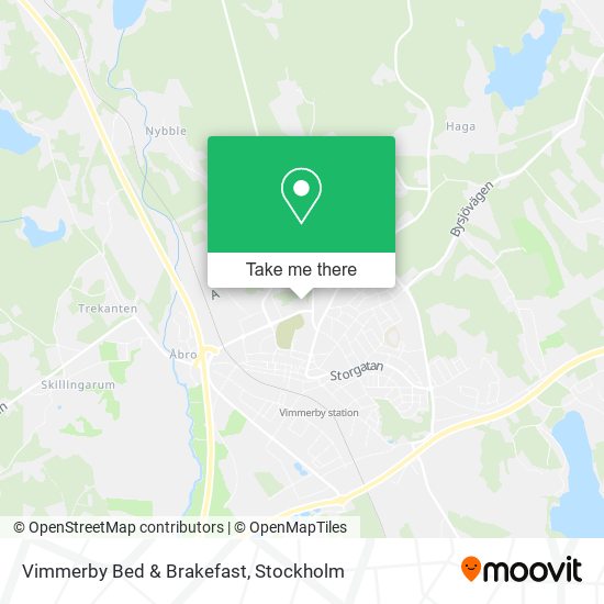Vimmerby Bed & Brakefast map