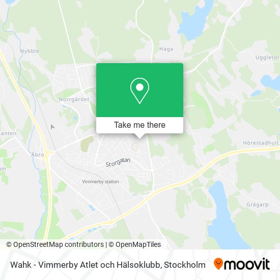 Wahk - Vimmerby Atlet och Hälsoklubb map