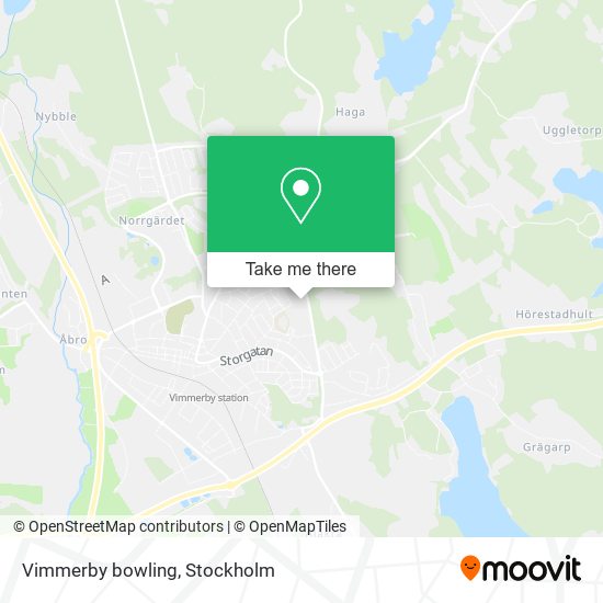 Vimmerby bowling map