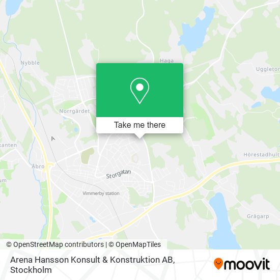 Arena Hansson Konsult & Konstruktion AB map