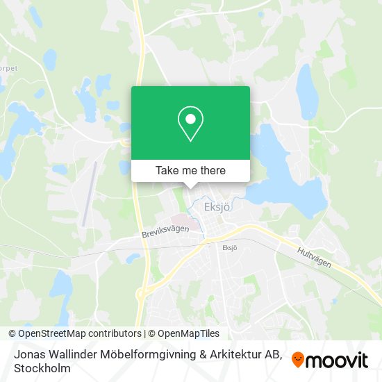 Jonas Wallinder Möbelformgivning & Arkitektur AB map