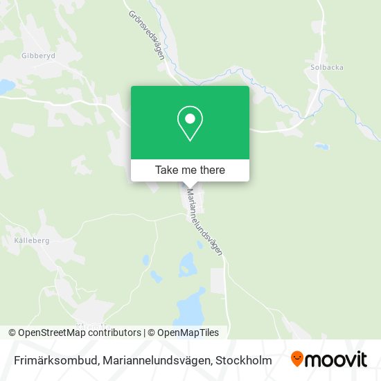 Frimärksombud, Mariannelundsvägen map