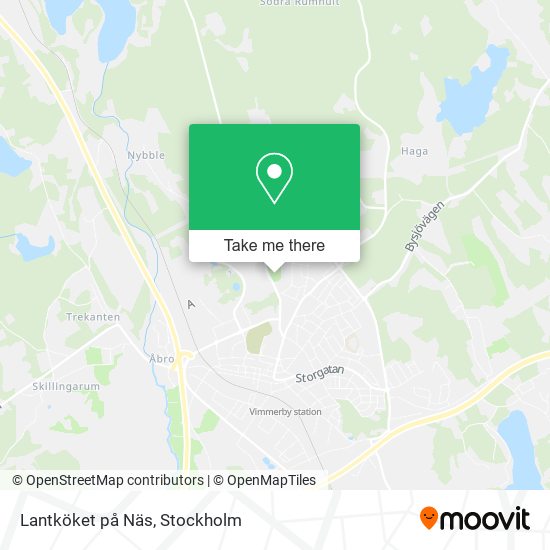 Lantköket på Näs map